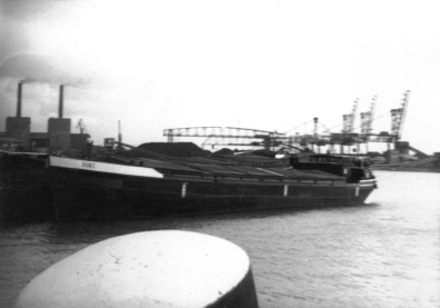Photo aus dem Emder Hafen aus dem Jahr 1967