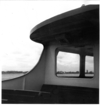 Photo von der Hafenrundfahrt durch den Europoort. 1966.