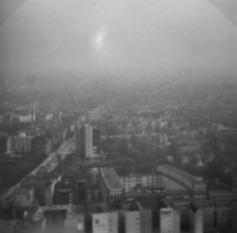 Photo: Blick vom Funkturm in Berlin (West) aus. Photo: Erwin Thomasius 1967.